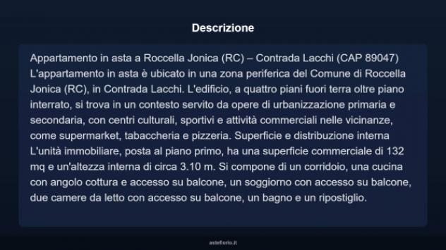 Immobile in asta di 132 m² con più di 5 locali in vendita a Roccella Ionica - Foto 5