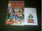 Capitan America- N. 3(con adesivo)-27; 1973/74-E. Corno