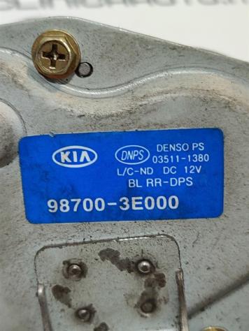MOTORINO TERGICRISTALLO POSTERIORE KIA Sorento 1° Serie 98700-3E000 D4CB (0206) - Foto 3