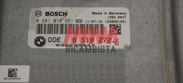 0281018551 BMW E91 2.0 centralina motore Bosch - Foto 2