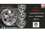 Cerchi fuchs 7x16 5x112 et23 vw lucidi