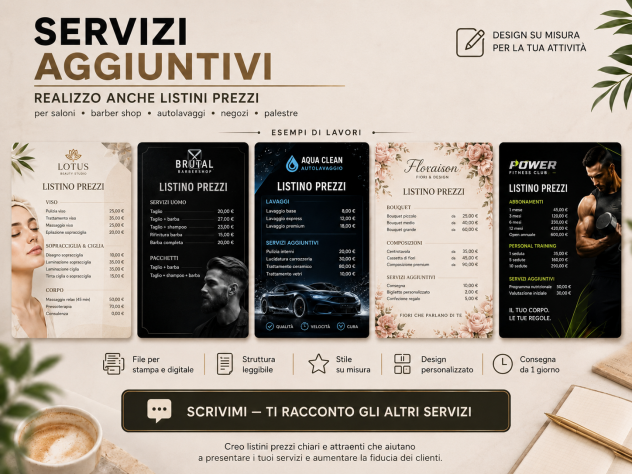 Creazione siti web, app, menu digitali e grafiche per attività - Foto 3