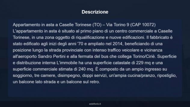 Immobile in asta di 229 m² con più di 5 locali in vendita a Caselle Torinese - Foto 12