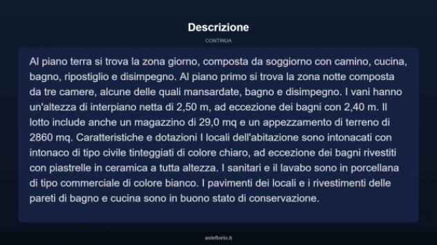 Immobile in asta di 109 m² con più di 5 locali in vendita a Nocera Umbra - Foto 9