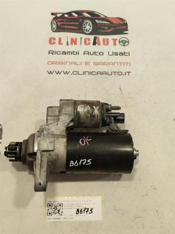 MOTORINO D' AVVIAMENTO VOLKSWAGEN Scirocco Serie (137) 02Z911023R 0001142003 CAX benzina 1390 (0814)