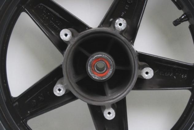 YAMAHA X-MAX 125 1B9F51601000 CERCHIO RUOTA ANTERIORE 15X3.50 YP125R 06 - 10 FRONT WHEEL CON GRAFFIO - Foto 5