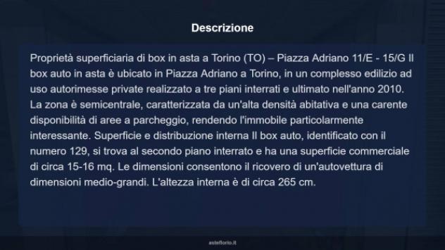 Immobile in asta di 15 m² in vendita a Torino - Foto 4
