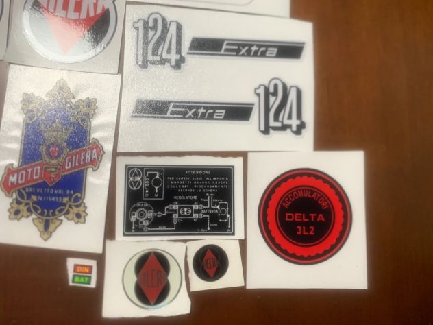 Gilera 124 extra kit adesivi - Foto 4