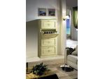 Scarpiera Milano 4 ante Stile Laccato Decorato Provenzale cod 7407