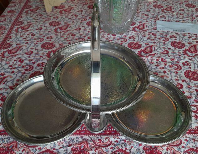 alzatina alessi tre piatti  richiudibili - Foto 3