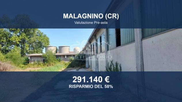 Immobile in asta di 1500 m² in vendita a Malagnino