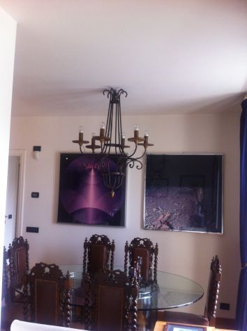 QUADRO GIAN CARLO BAGLINI 1970 INFINITO OLIO SU TELA IN OTTIMO STATO - Foto 2