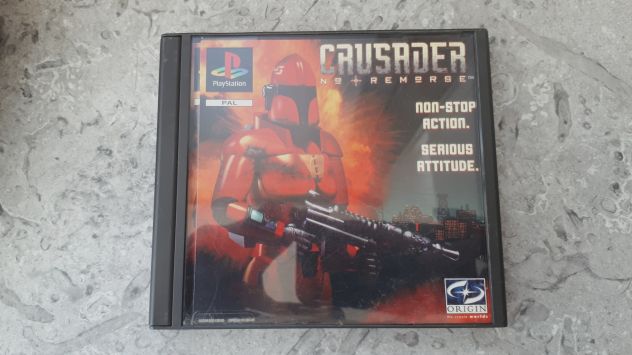 crusader no remorse video gioco azione playstation ps 1 ps1 ottimo stato pal psx - Foto 3