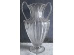 1930ca-Vaso Anforato in Cristallo-cm 45x30x16