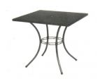 Tavolo acciaio smontabile colore grigio 60x60 cm