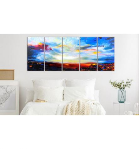 Quadro Tempestoso Cm.225x90 E 200x80 ARREDALACASA - Foto 2