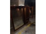 SPECCHIERA BAGNO + ANGOLIERA  in legno vero