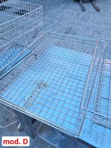 cestelli inox in filo usati - Foto 5