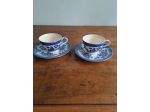 tazze in ceramica inglese di epoca