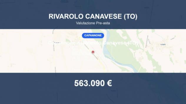 Immobile in asta di 1798 m² in vendita a Rivarolo Canavese