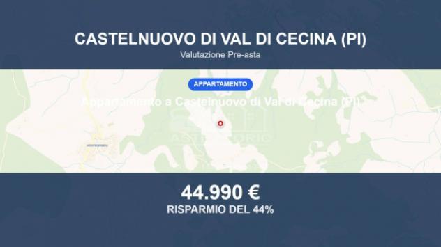 Immobile in asta di 93 m² in vendita a Castelnuovo di Val di Cecina
