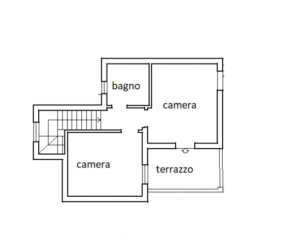 VENDESI A CHIUSAVECCHIA CASA INDIPENDENTE IN OTTIMO STATO CON GARAGE E GRANDE TERRENO DI OLTRE 4000 MQ - Foto 9