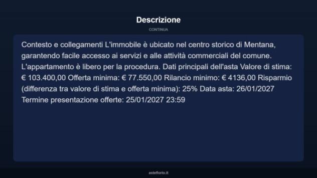 Immobile in asta di 85 m² in vendita a Mentana - Foto 4