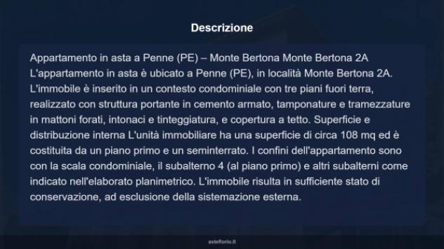 Immobile in asta di 108 m², box auto in vendita a Penne - Foto 17