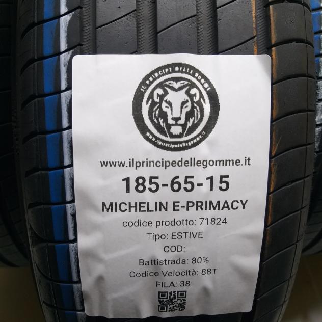 4 GOMME 185 65 15 MICHELIN A71824 - Foto 2