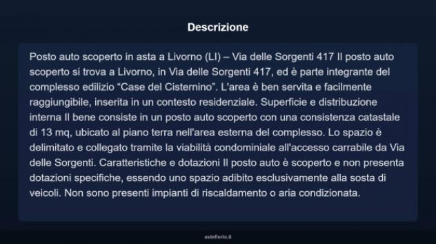 Immobile in asta di 13 m² in vendita a Livorno - Foto 3