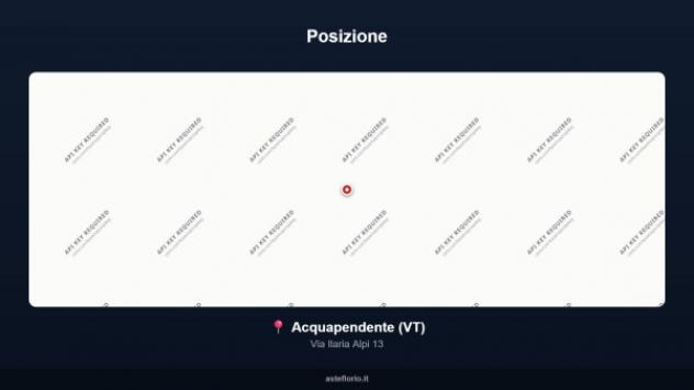 Immobile in asta di 154 m² con più di 5 locali e box auto in vendita a Acquapendente - Foto 14