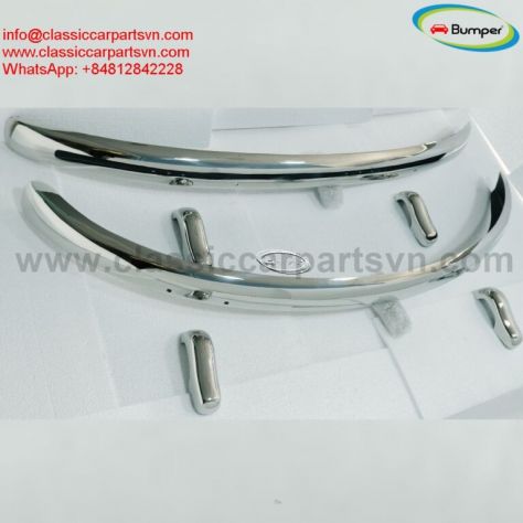 VW Beetle European style (1955-1972) bumpers by stainless steel - Foto 2