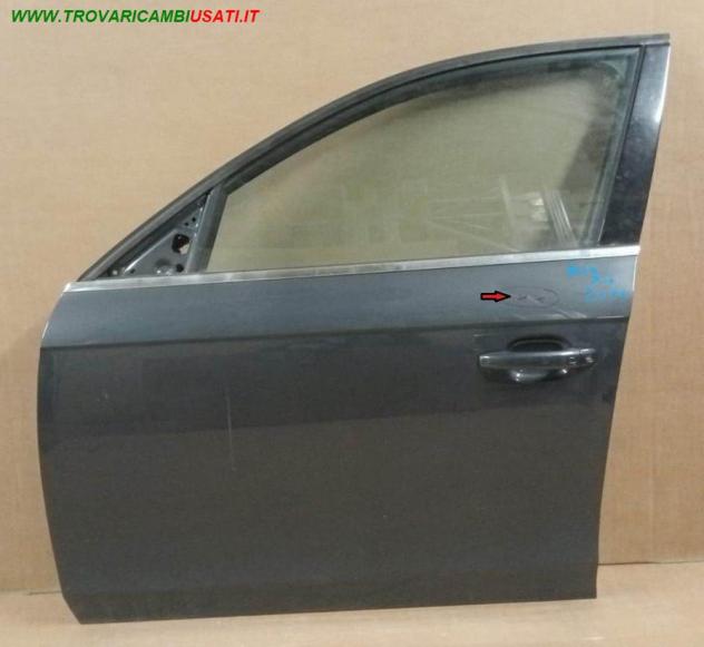 PORTA ANT. SX GRIGIO MEDIO MET. C/A. e S. (Piccolo Bullo) 999-U1304573 Carrozzeria  Lamierati esterni  Porte  Porta ant. sx. AUDI - A4 4 PORTE - 2007