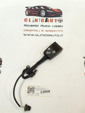 AGGANCIO CINTURA DI SICUREZZA ANT SX AUDI A6 Avant Serie C6 (4F5) 8E0857755D BMK (0412) - Foto 2