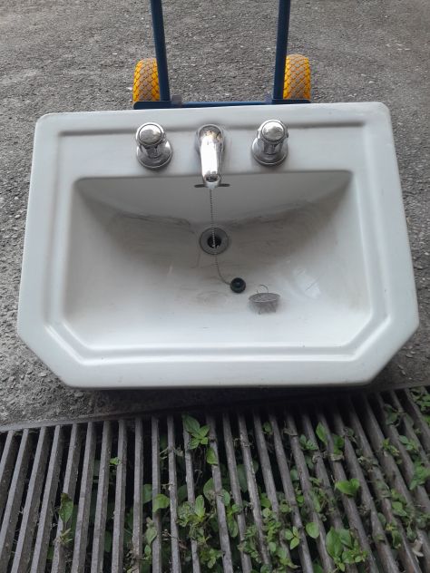 lavabo ceramica vintage