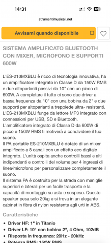 Vendo Bellissimo Impianto Karaoke - Foto 2