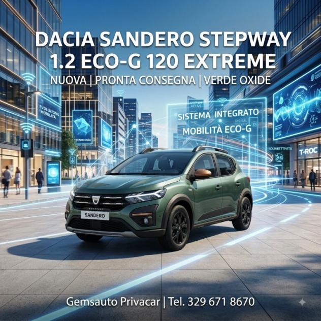 Dacia Sandero Stepway 1.2 ECO-G Gpl Extreme