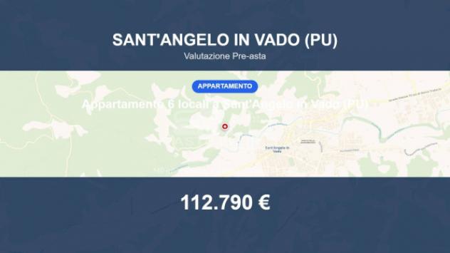 Immobile in asta di 140 m², box auto in vendita a Sant'Angelo in Vado