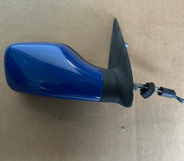 RETROVISORE EST.D. BLU MANUALE  999-U1295768 Vetri e Retrovisori  Cristalli  Retrovisori  Retrovisore PEUGEOT - 106 - 01-09-1991 - 01-03-1996