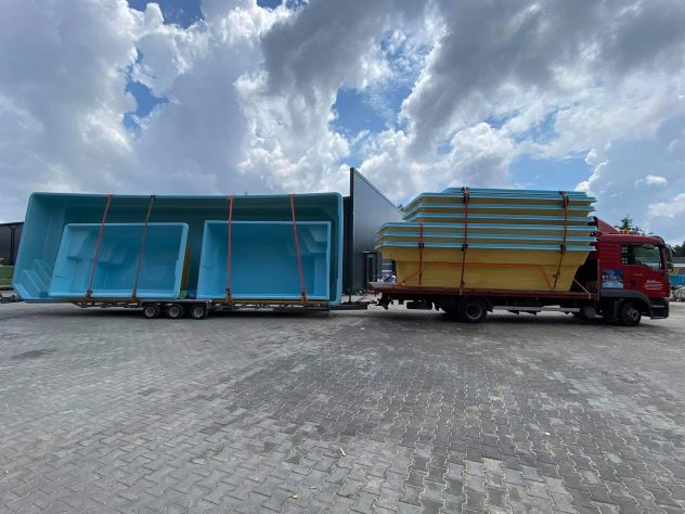 Piscina interrata vetroresina direttamente di fabbrica. Consegna gratis ! - Foto 4