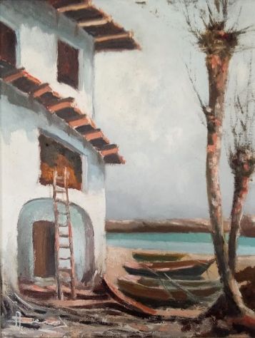 Dipinto di A. Devò - olio su tela - Foto 2