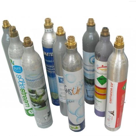 RICARICA BOMBOLE CO2 ALIMENTARE PER GASATORI DA TAVOLO E FRIGOGASATORI. Vigevano