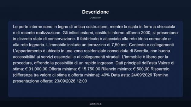 Immobile in asta di 78 m² in vendita a Scordia - Foto 15