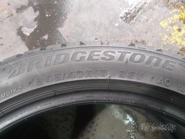 2 gomme 245 40 18 bridgestone inv a3765 - Foto 5