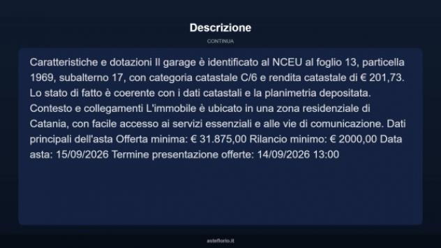 Immobile in asta di 31 m² in vendita a Catania - Foto 5