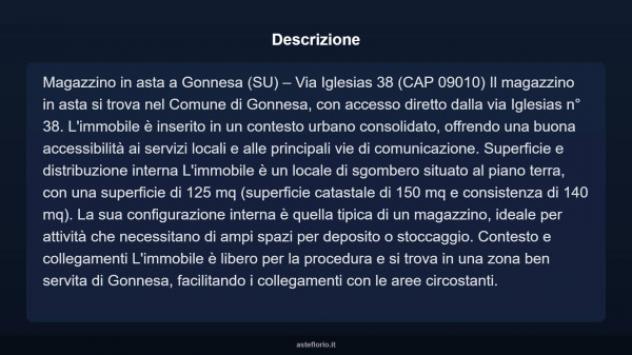 Immobile in asta di 125 m² in vendita a Gonnesa - Foto 10