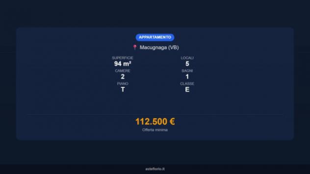 Immobile in asta di 94 m² in vendita a Macugnaga - Foto 16