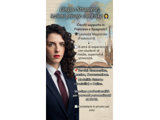 Impara le lingue con Erika🇫🇷🇪🇸