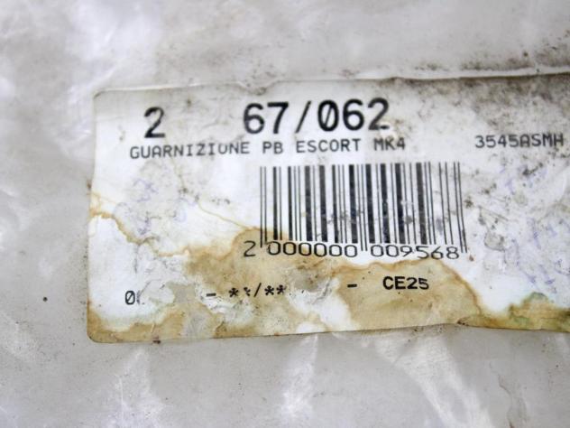3545ASMH GUARNIZIONE PARABREZZA FORD ESCORT 1.3 B 5P RICAMBIO NUOVO - Foto 7