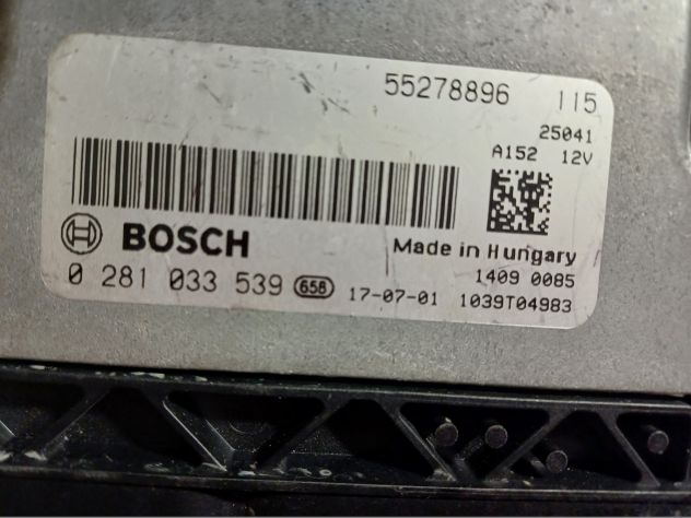 Fiat Ducato 2.0 ECU 0281033539 - 55278896 Ecu Centralina Motore Fiat Ducato 115 - Foto 6